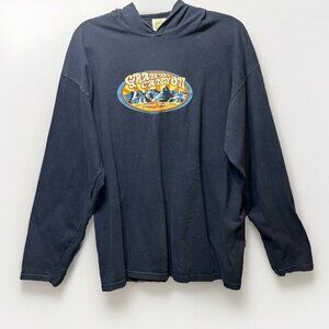 Vintage Fred Harvey Grand Canyon National Park‎ Shirt L Long Sleeve Blue